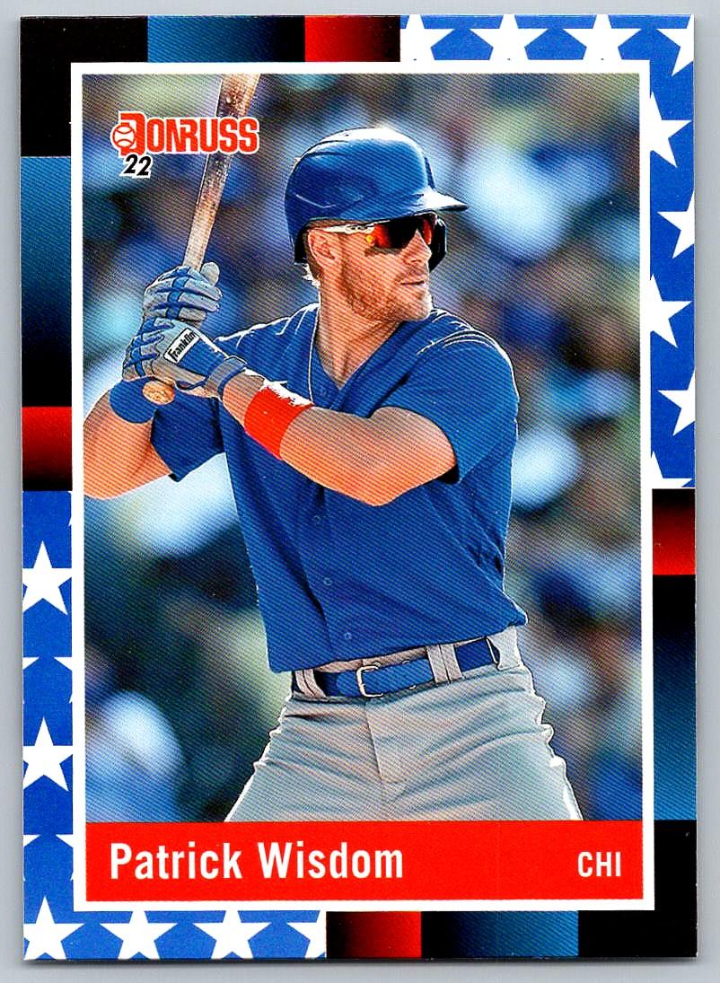 Patrick Wisdom 2022 Topps Series 1 Base Set Baseball Card 