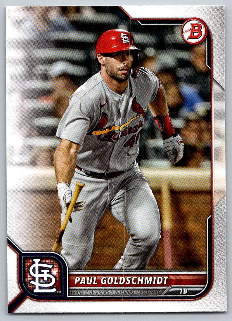 Paul Goldschmidt 2022 Bowman # 69 St. Louis Cardinals - Collectible Craze  America