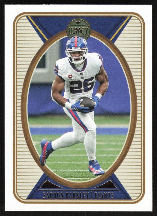 Saquon Barkley 2022 Panini Legacy Football Base # 73 New York Giants -  Collectible Craze America