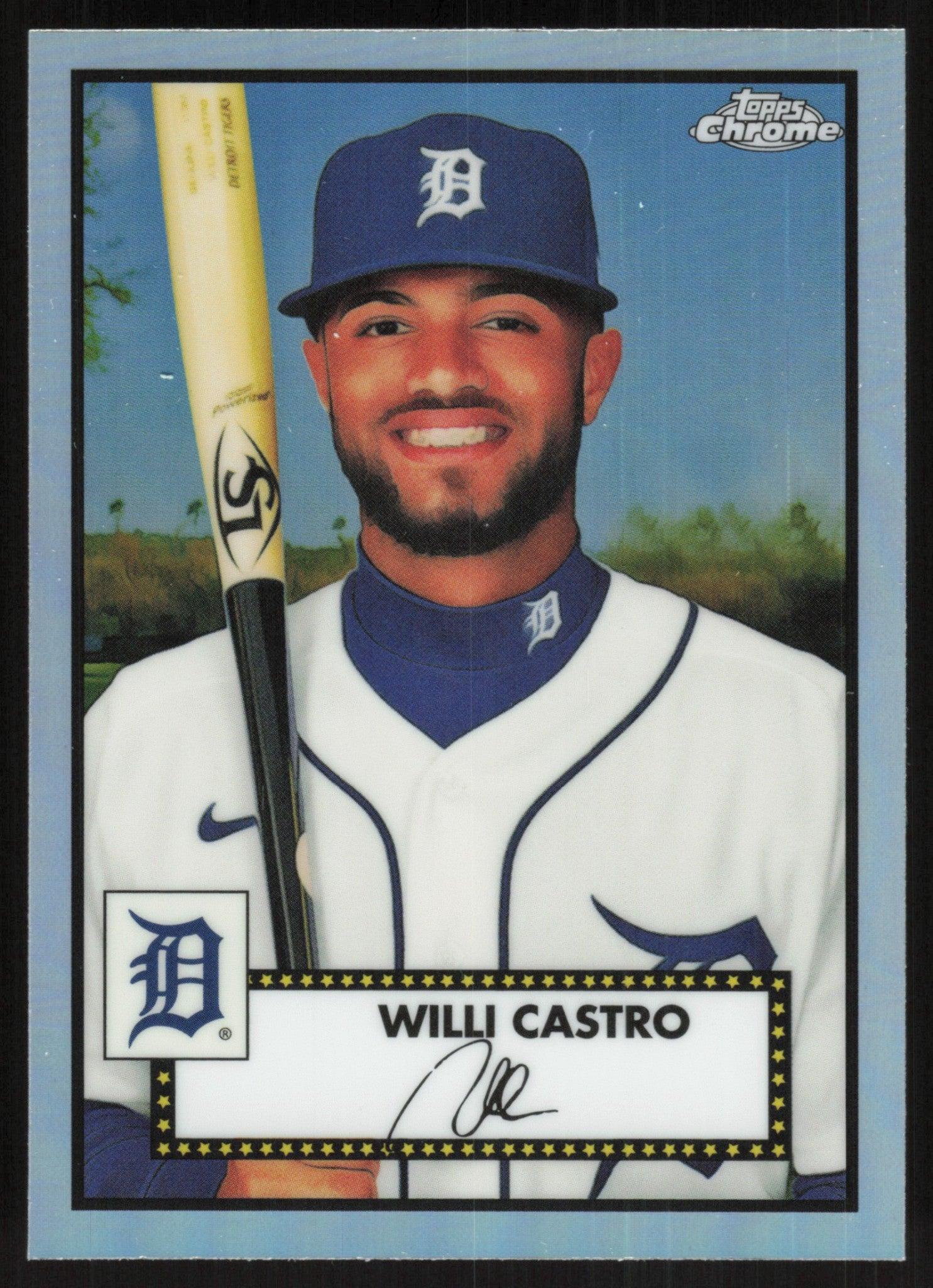 Willi Castro Autographed Card 