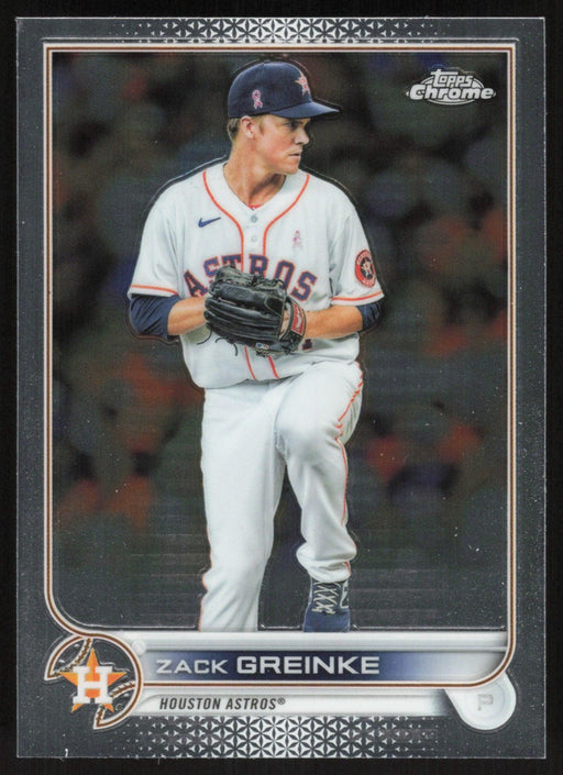 Zack Greinke 2022 Topps Chrome Baseball # 5 Houston Astros Base —  Collectible Craze America