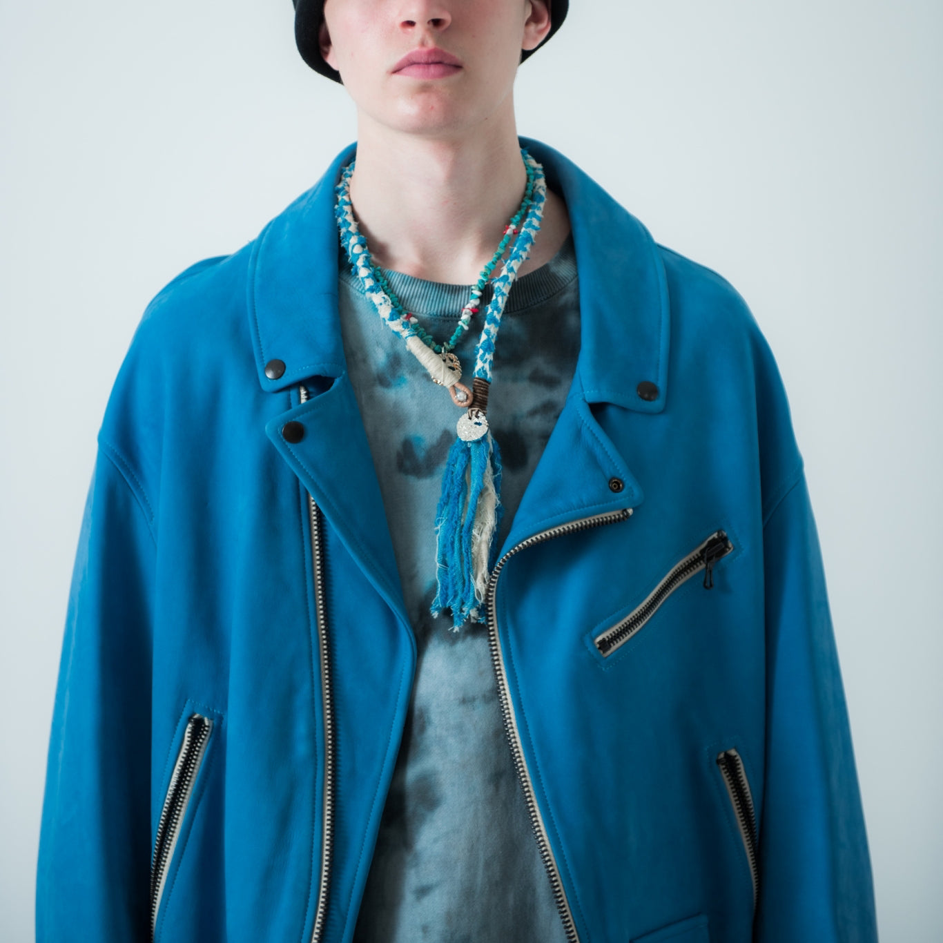 MUZE TURQUOISE LABEL × NötE - CHRONICLE OVER RIDERS JACKET