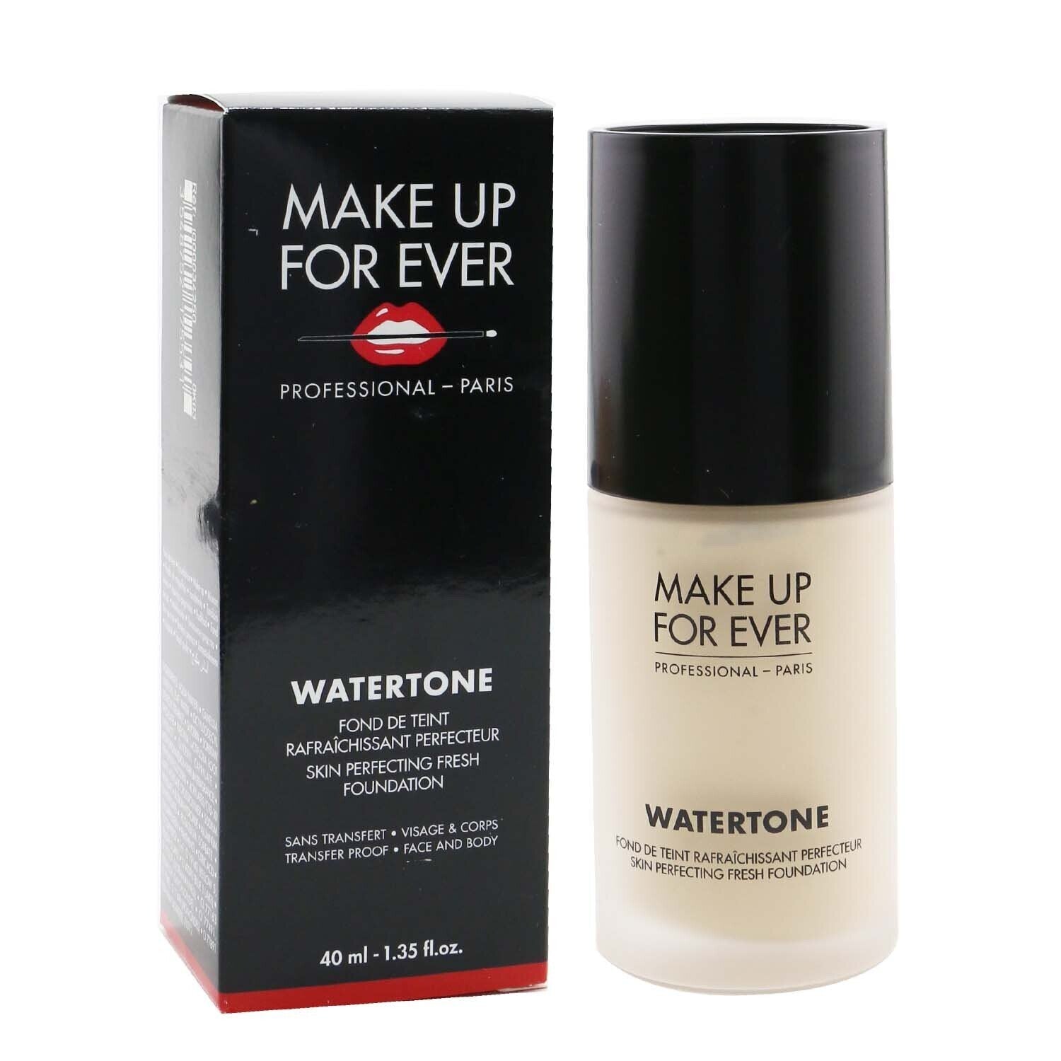 make up for ever watertone skin perfecting fresh foundation