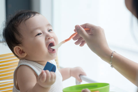 feeding baby