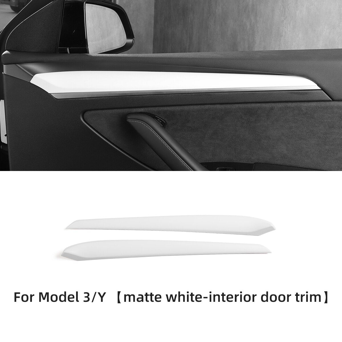 Tesla Model 3 Model Y 2021-2023 Car Steering Wheel Dashboard Center Control Decorative Patch - TeslaGX Official Store