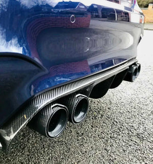 MP Style Carbon Fiber Exhaust Tips - The Carbon Lab