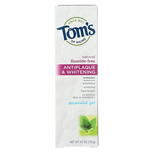 tom's gel toothpaste