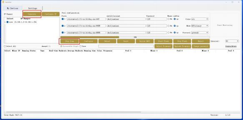 jasminer control panel