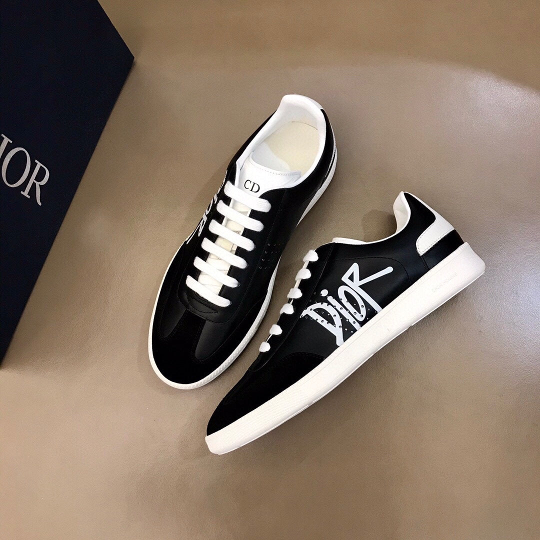 DIOR 2022 Men Fashion Boots fashionable Casual leather Breathable Sneakers Running Shoes supermaket 