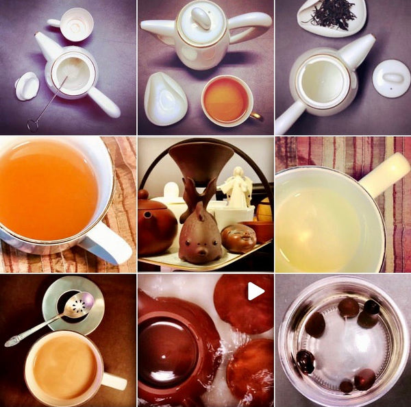 instagram tea grid