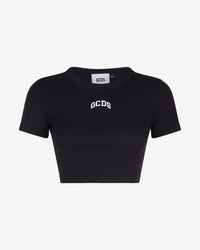 Gcds Logo Lounge Cropped T-shirt