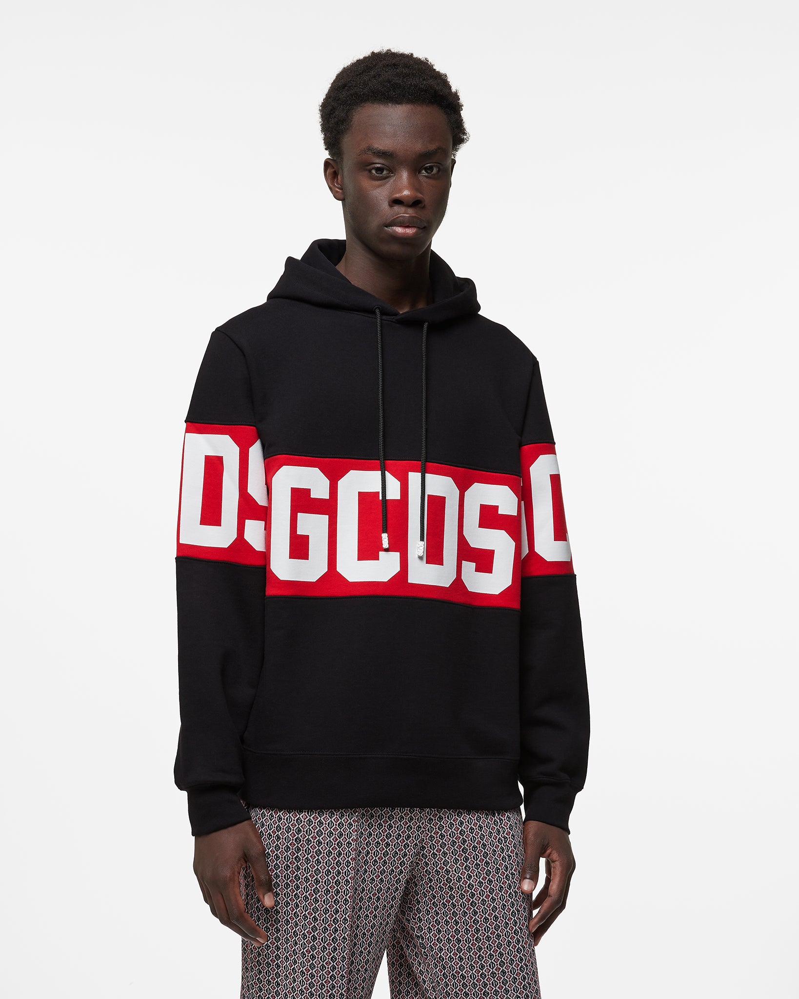 Allover GCDS logo Tracksuits: Boy Hoodie and tracksuits Multicolor