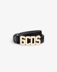 Classic Logo Belt | Unisex Belts Gold | GCDS