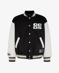 Wirdo Varsity Bomber | Unisex Coats & Jackets Black | GCDS®