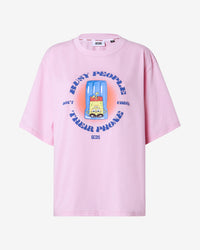 Spongebob Busy People T-shirt | Women T-shirts Pink | GCDS Spring/Summer 2023