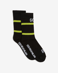 Gcds Low Logo Band Socks | Men Socks Lime | GCDS Spring/Summer 2023