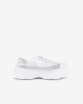 Transparent Chunky Ibex Sneakers | Men Shoes Transparent | GCDS Spring/Summer 2023