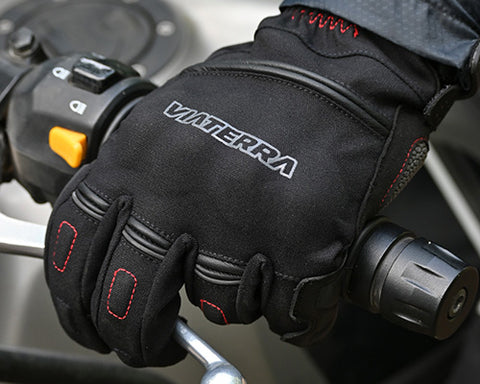 Waterproof winter motorcycle riding gloves