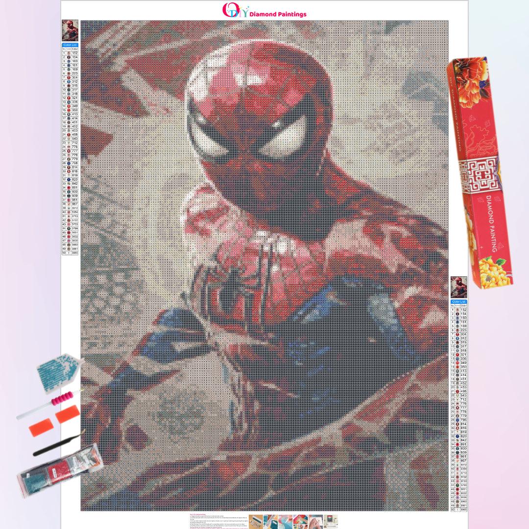 From Canvas to Wall: A Guide to Spiderman Diamond Painting – All