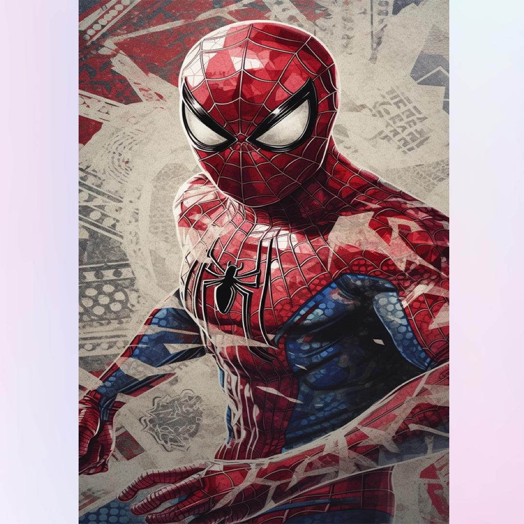 DIY SuperHero Diamond Painting - 2 Spiderman Design Options, Full Roun–  Diamond Paintings Store