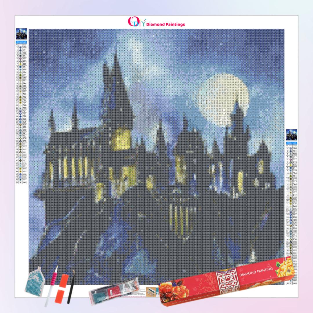 Hogwarts Castle Diamond Painting Kits 20% Off Today – DIY Diamond