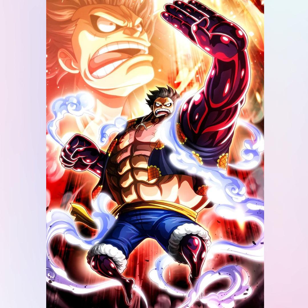 Luffy Gear 4 One Piece - Diamond Painting 