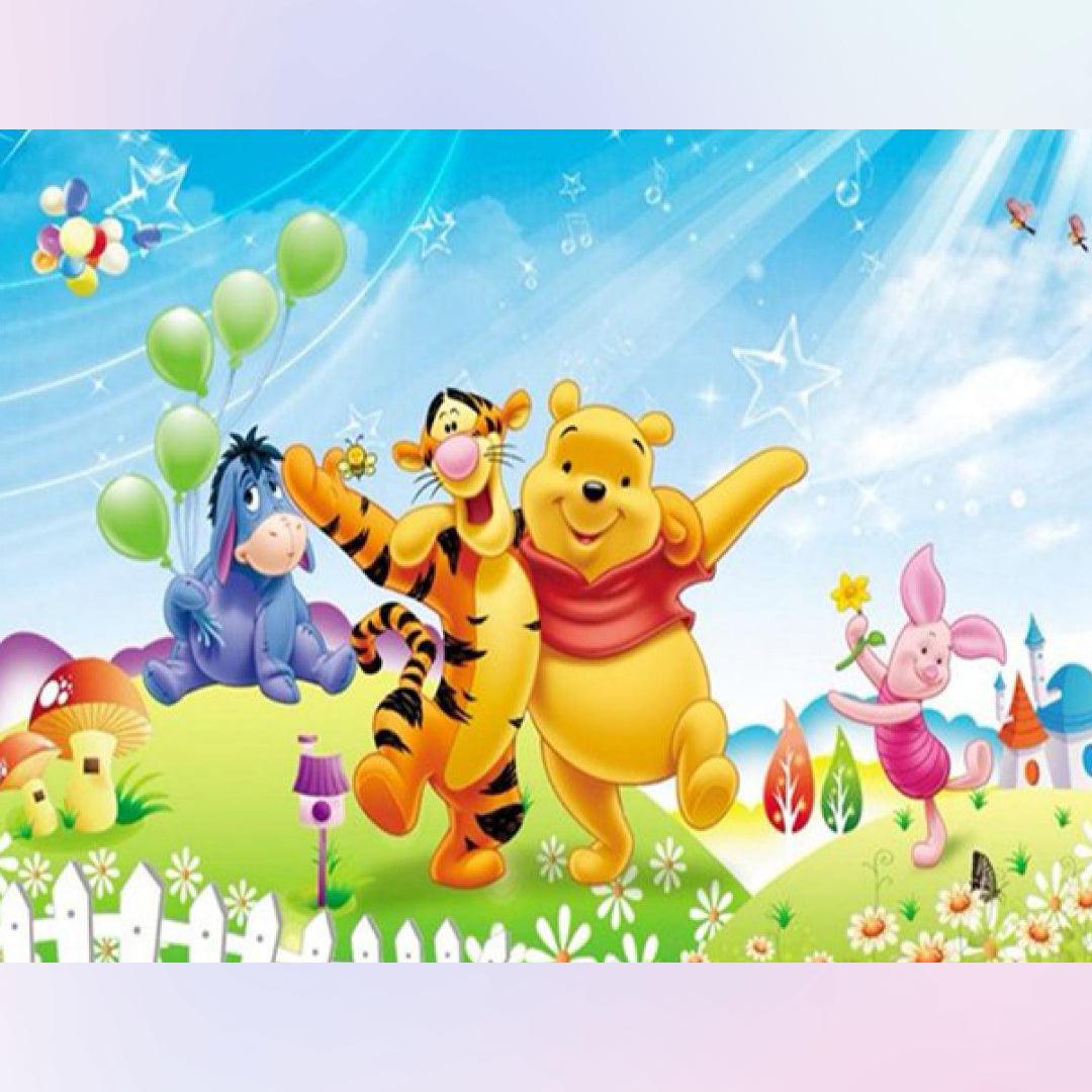 Happy Birthday Winnie The Pooh Diamond Painting 