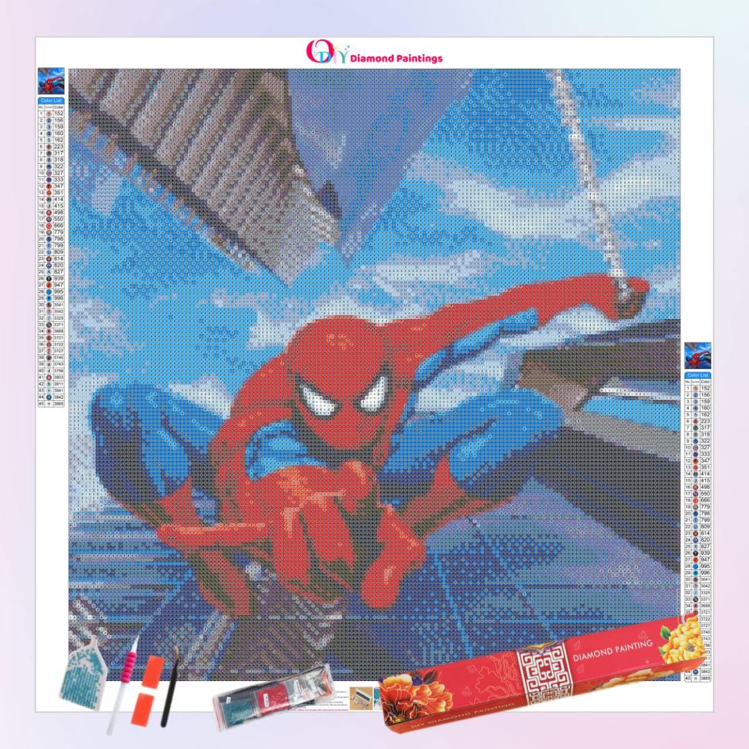 Spider-Man Team Diamond Painting Kits 20% Off Today – DIY Diamond
