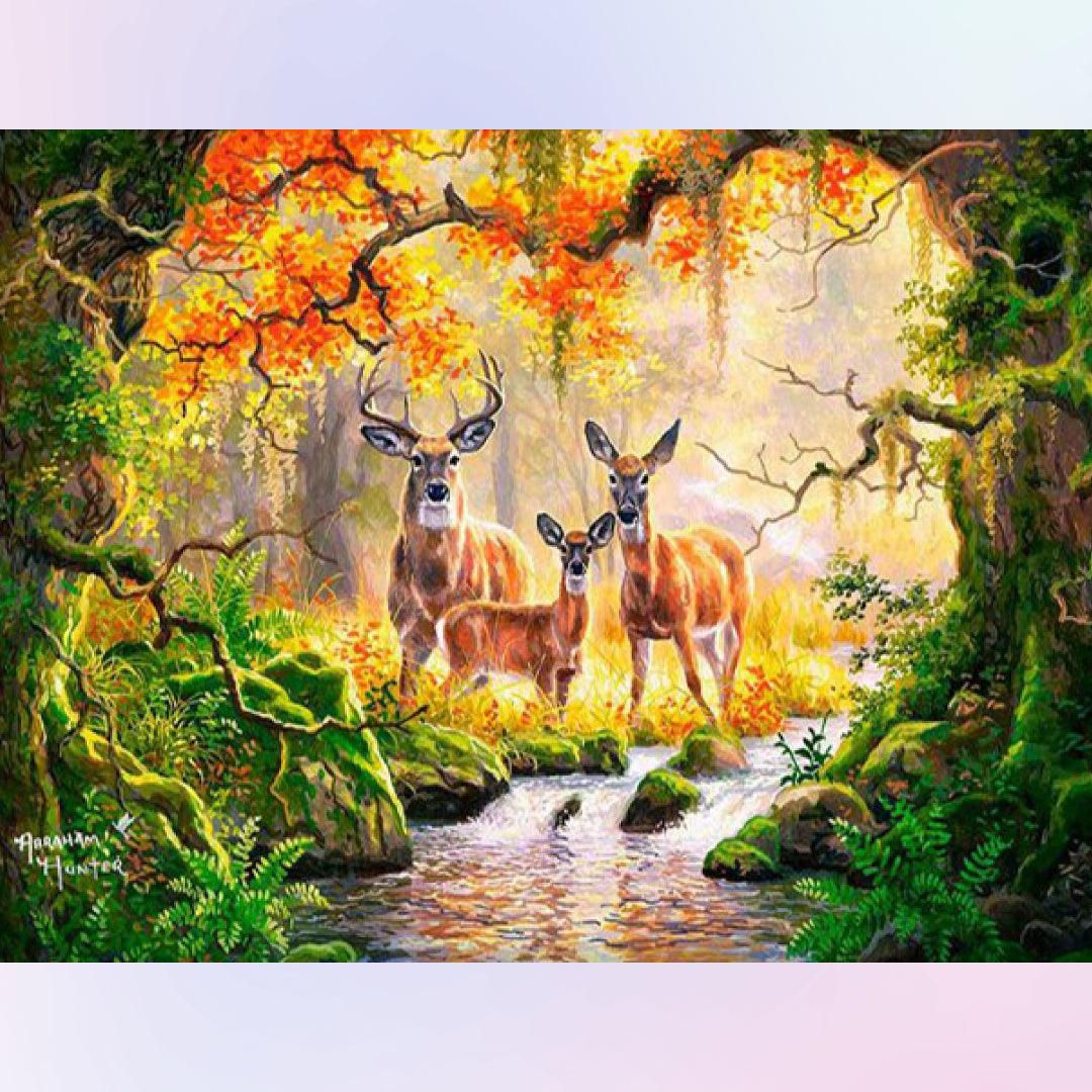 Deer in American Flag Diamond Painting Kits 20% Off Today – DIY Diamond  Paintings