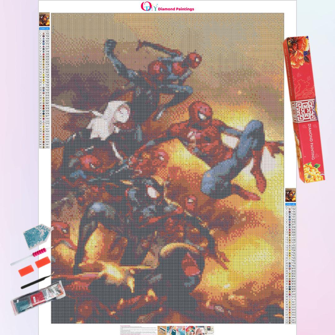 Super heroes collection, diamond painting diy kit ds1709