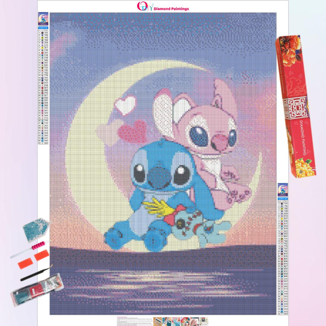 Stitch and Angel Diamond Painting Kits for Adults 20% Off Today – DIY Diamond  Paintings