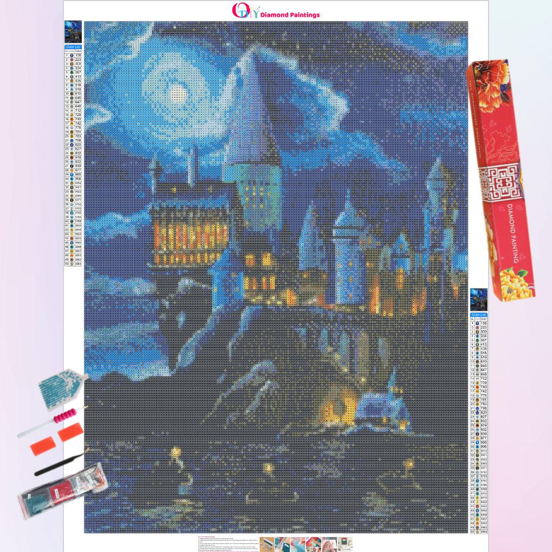 Hogwarts Castle Diamond Painting Kits 20% Off Today – DIY Diamond