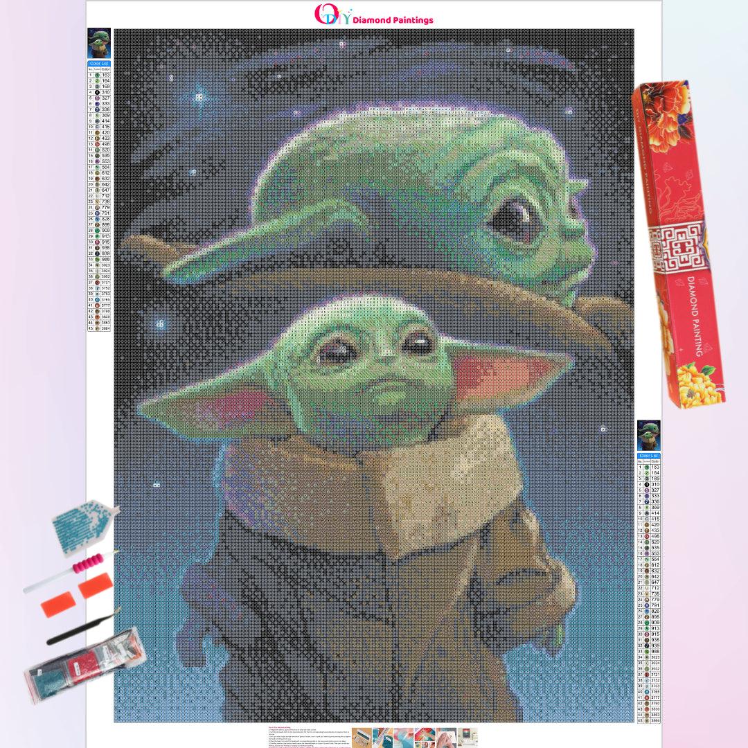 Baby Yoda Diamond Painting Kits 20% Off Today – DIY Diamond Paintings