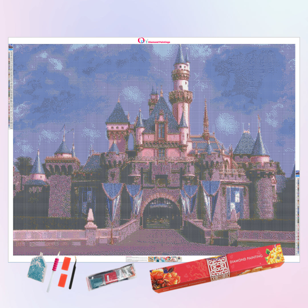 Bling Bling Disney Castle Diamond Painting Kits 20% Off Today – DIY Diamond  Paintings