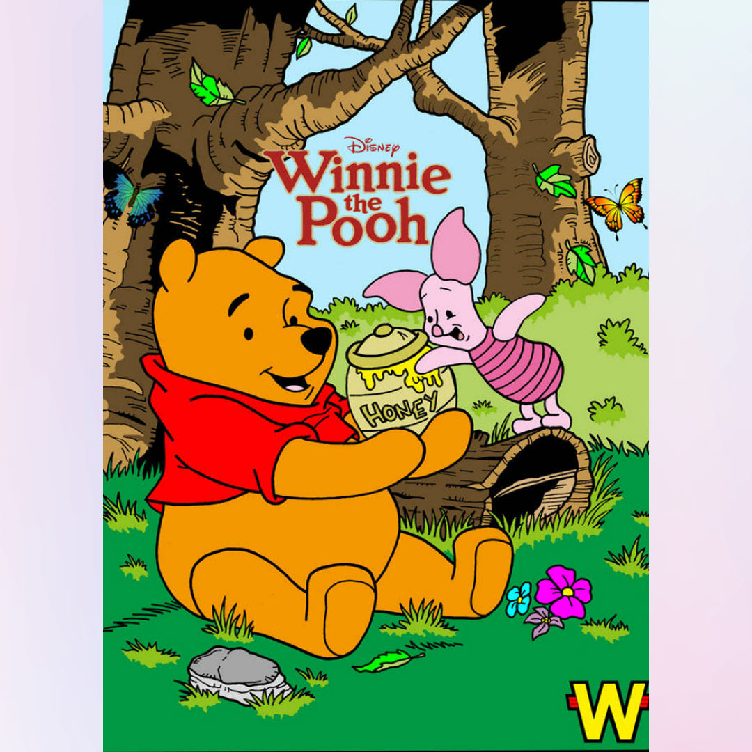 Happy Birthday Winnie The Pooh Diamond Painting 