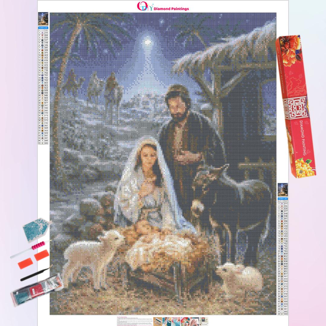 The North Star Shines on the Birth of Jesus Diamond Painting Kits 20% Off  Today – DIY Diamond Paintings