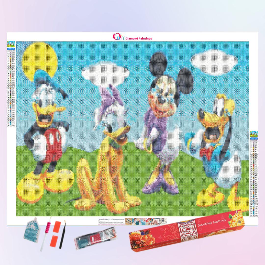 Mickey Mouse and Donald Duck Diamond Painting Kits 20% Off Today