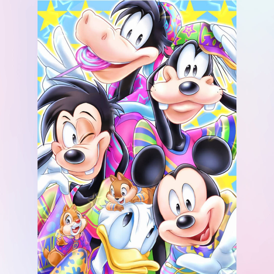 Mickey Mouse Disney Carnival Night Diamond Painting Kits 20% Off