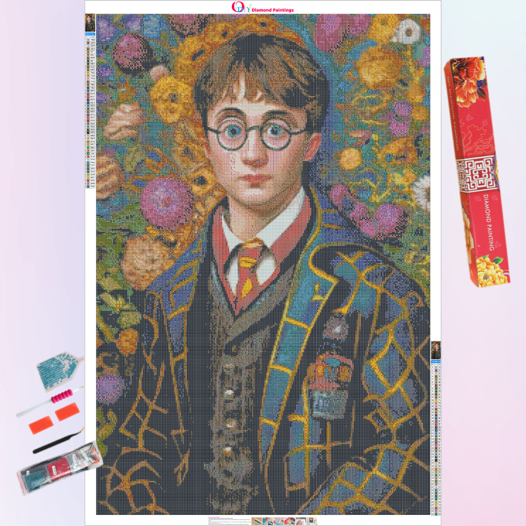 Harry Potter by Olesia Panaseiko Diamond Painting Kits 20% Off Today – DIY Diamond  Paintings