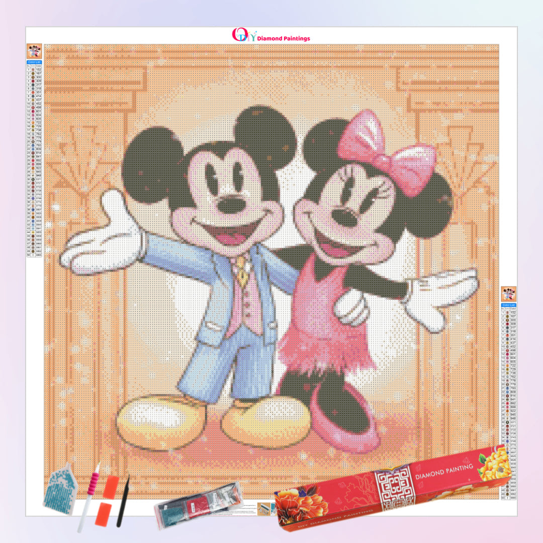 Mickey Mouse and Donald Duck Diamond Painting Kits 20% Off Today