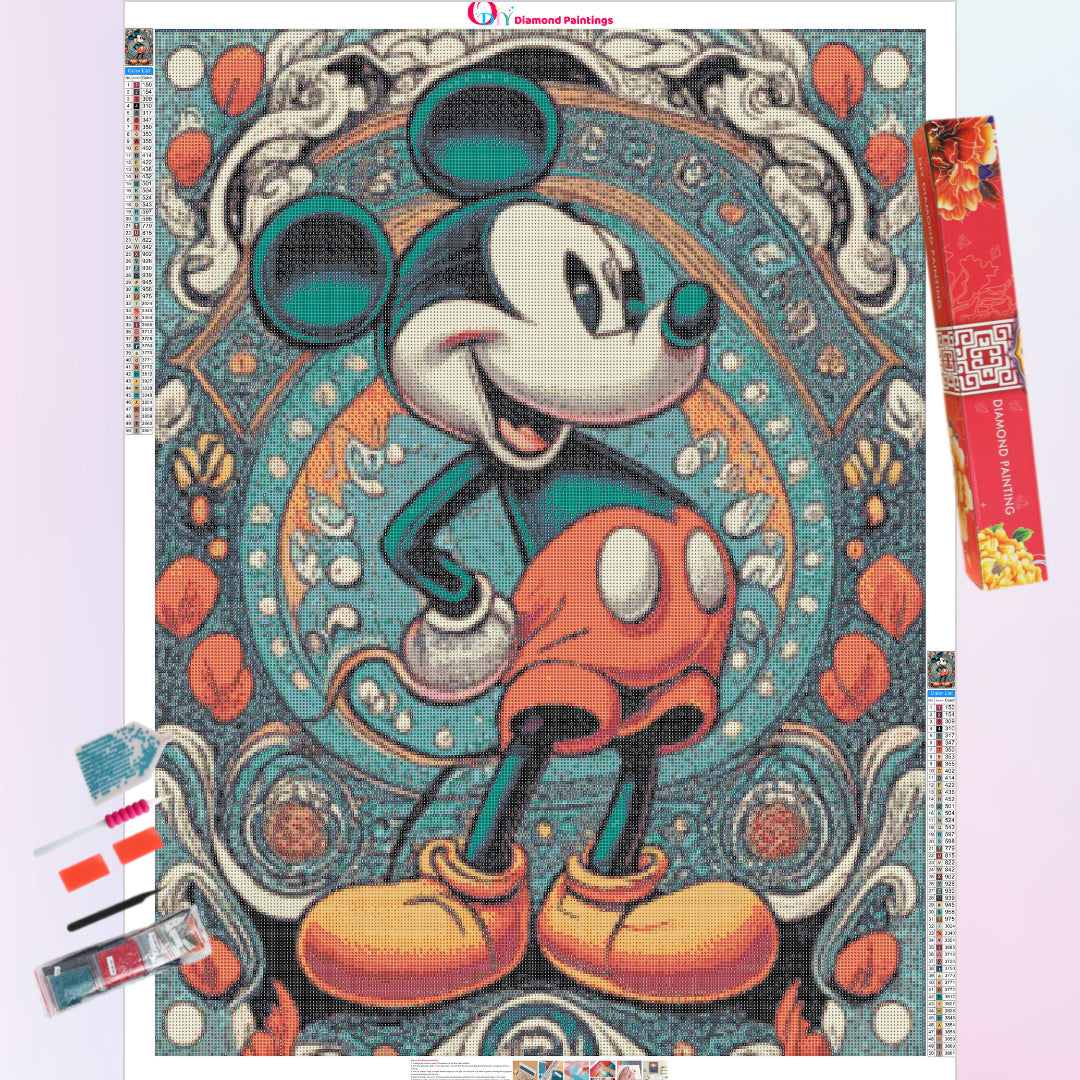 Mickey Mouse Disney Carnival Night Diamond Painting Kits 20% Off Today –  DIY Diamond Paintings