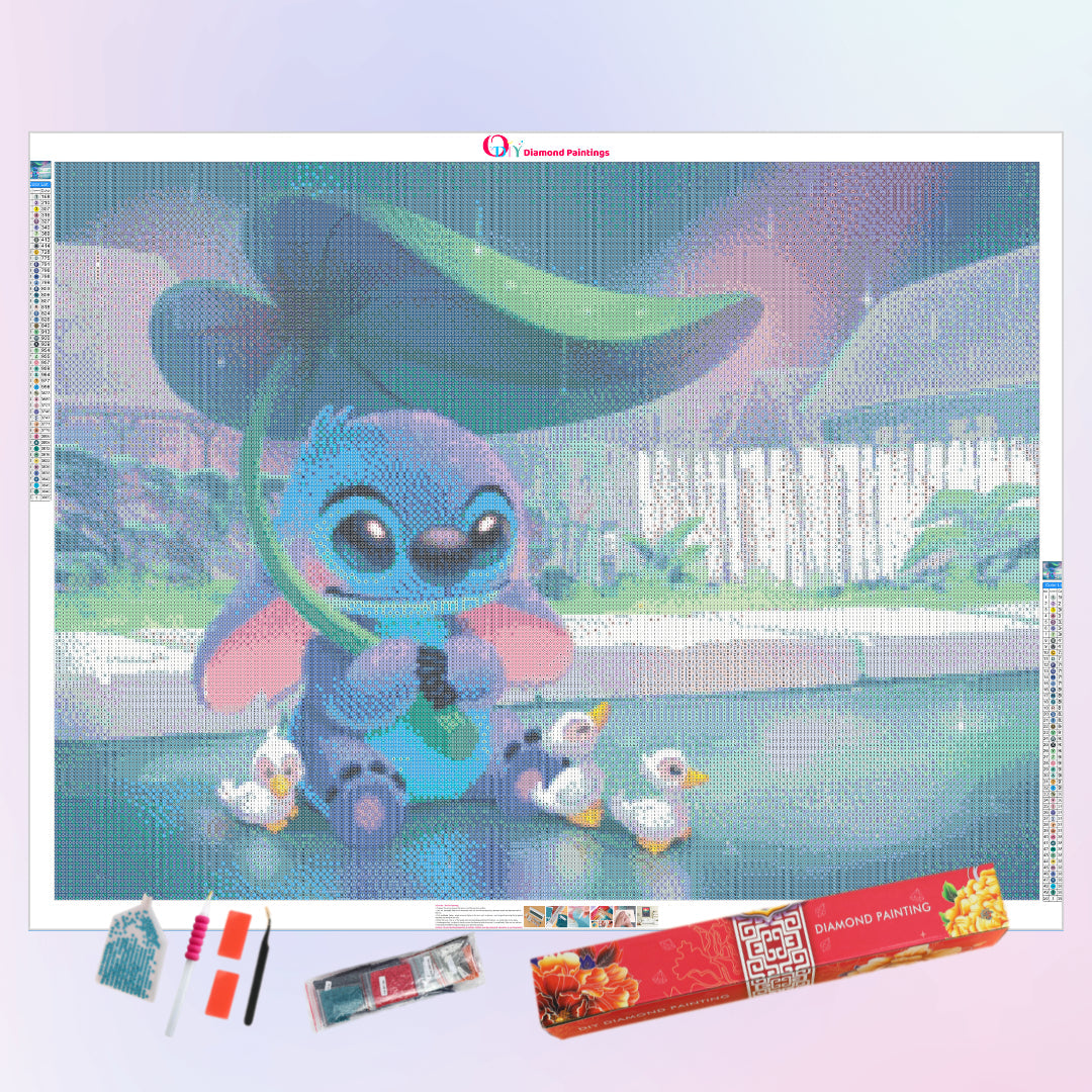 Tummy Rubs Lilo and Stitch Diamond Painting Kits for Adults 20% Off Today –  DIY Diamond Paintings