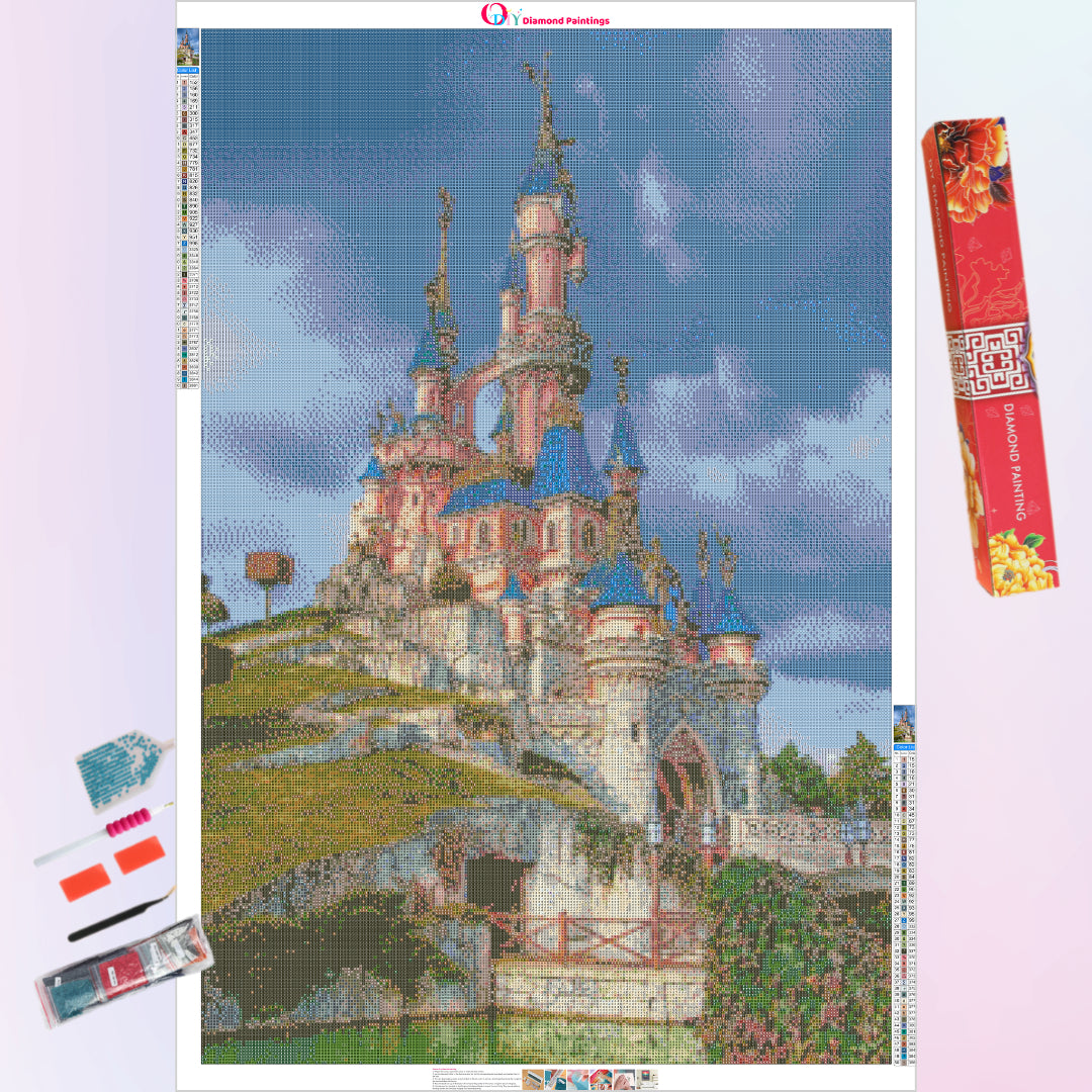 Disney Castle Diamond Painting Kits 20% Off Today – DIY Diamond Paintings