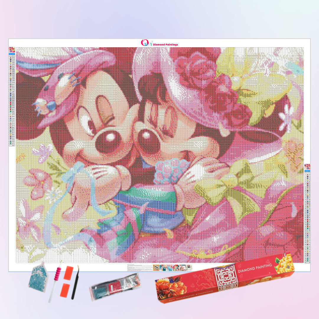 Mickey Mouse Disney Carnival Night Diamond Painting Kits 20% Off