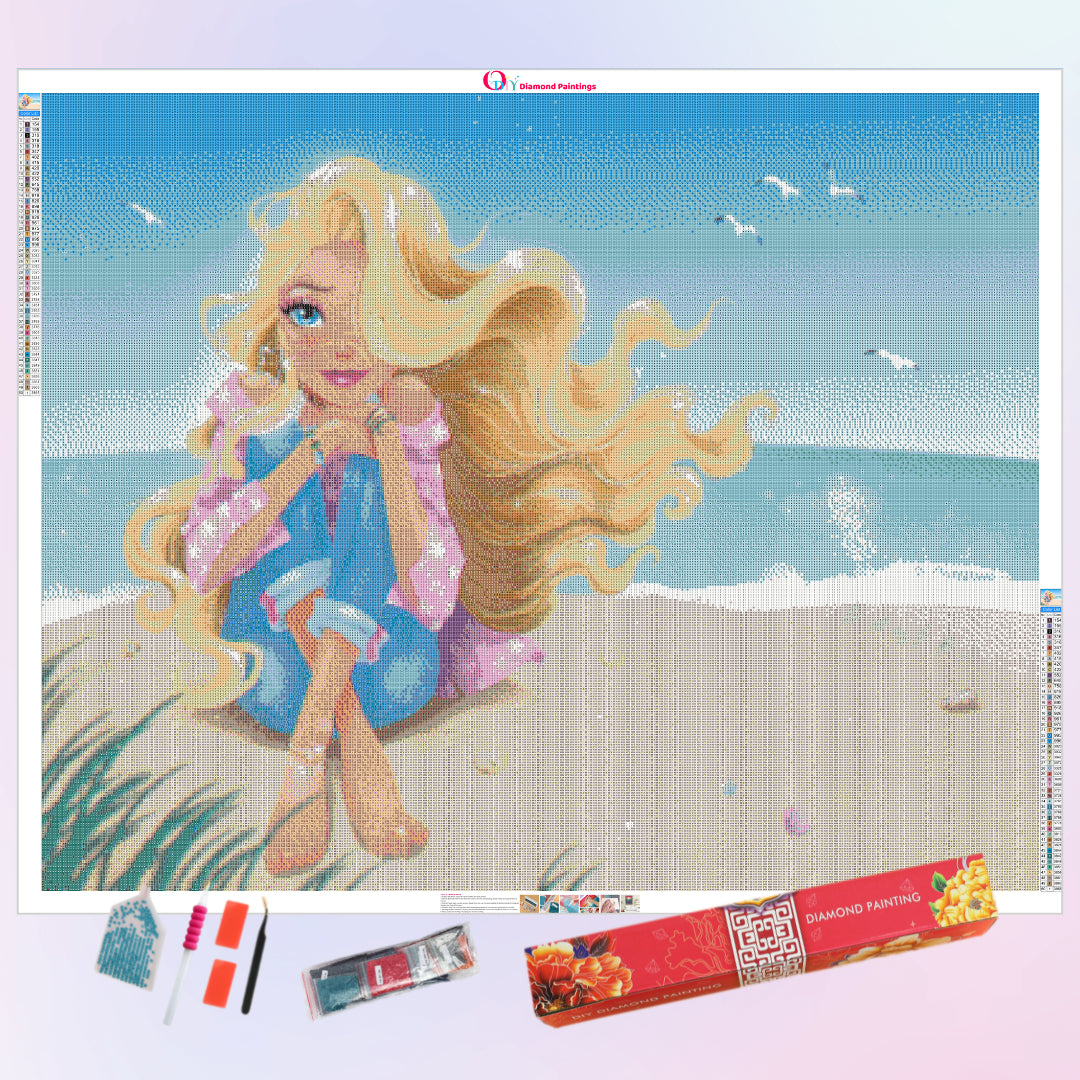 Barbie Mermaid - 5D Diamond Painting 