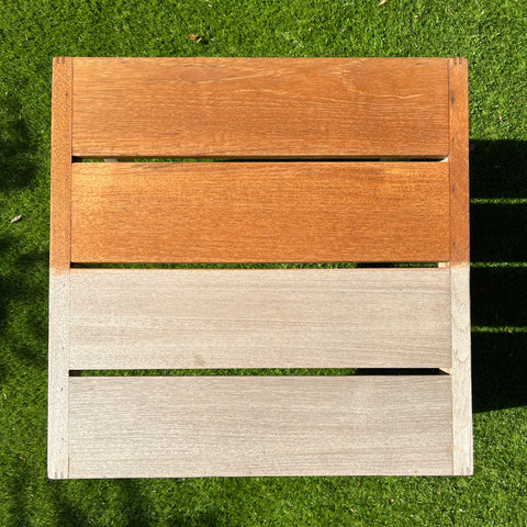 how to clean outdoor teak furniture