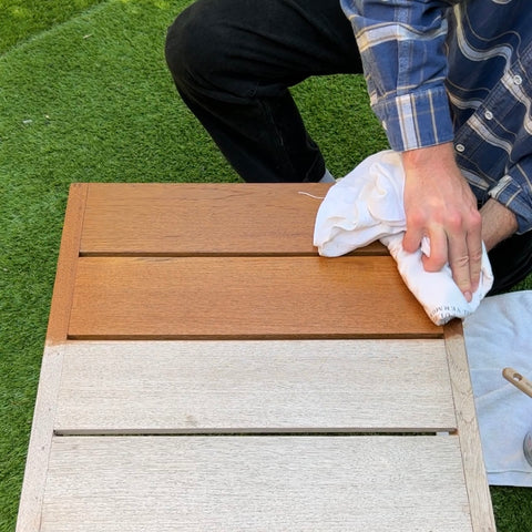 how to clean teak furniture