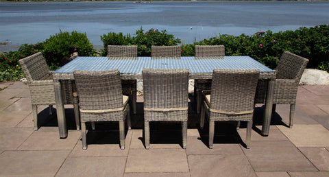 outdoor dining set for 8