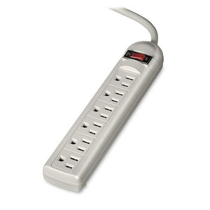 6 Outlet Surge Protector Power Bar Power Strip with 3 Feet Cord