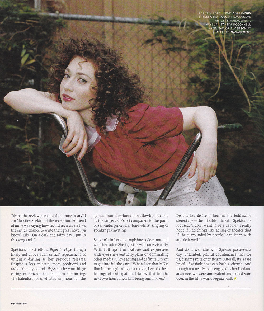 regina spektor robert brink interview